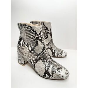 Chinese Laundry Boots‎ Size 6 Daria Snakeskin Embossed Ankle Booties NEW